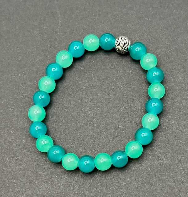 Sea glass Green Bracelet