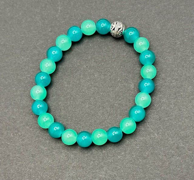 Sea glass Green Bracelet