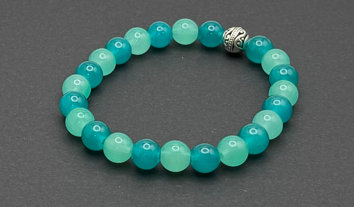 Sea glass Green Bracelet
