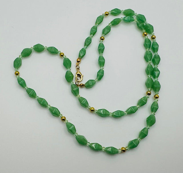 Green Beads Necklace