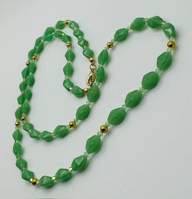 Green Beads Necklace
