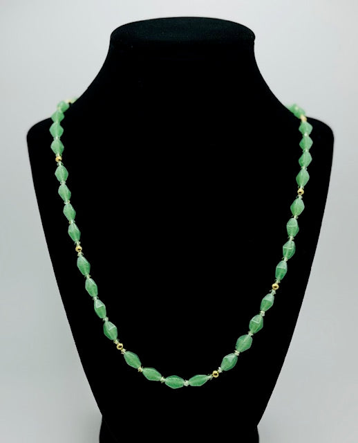 Green Beads Necklace