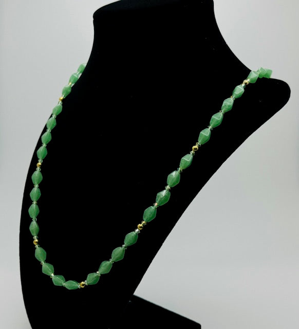Green Beads Necklace