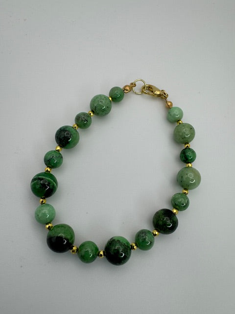 Green Garnet Bracelet