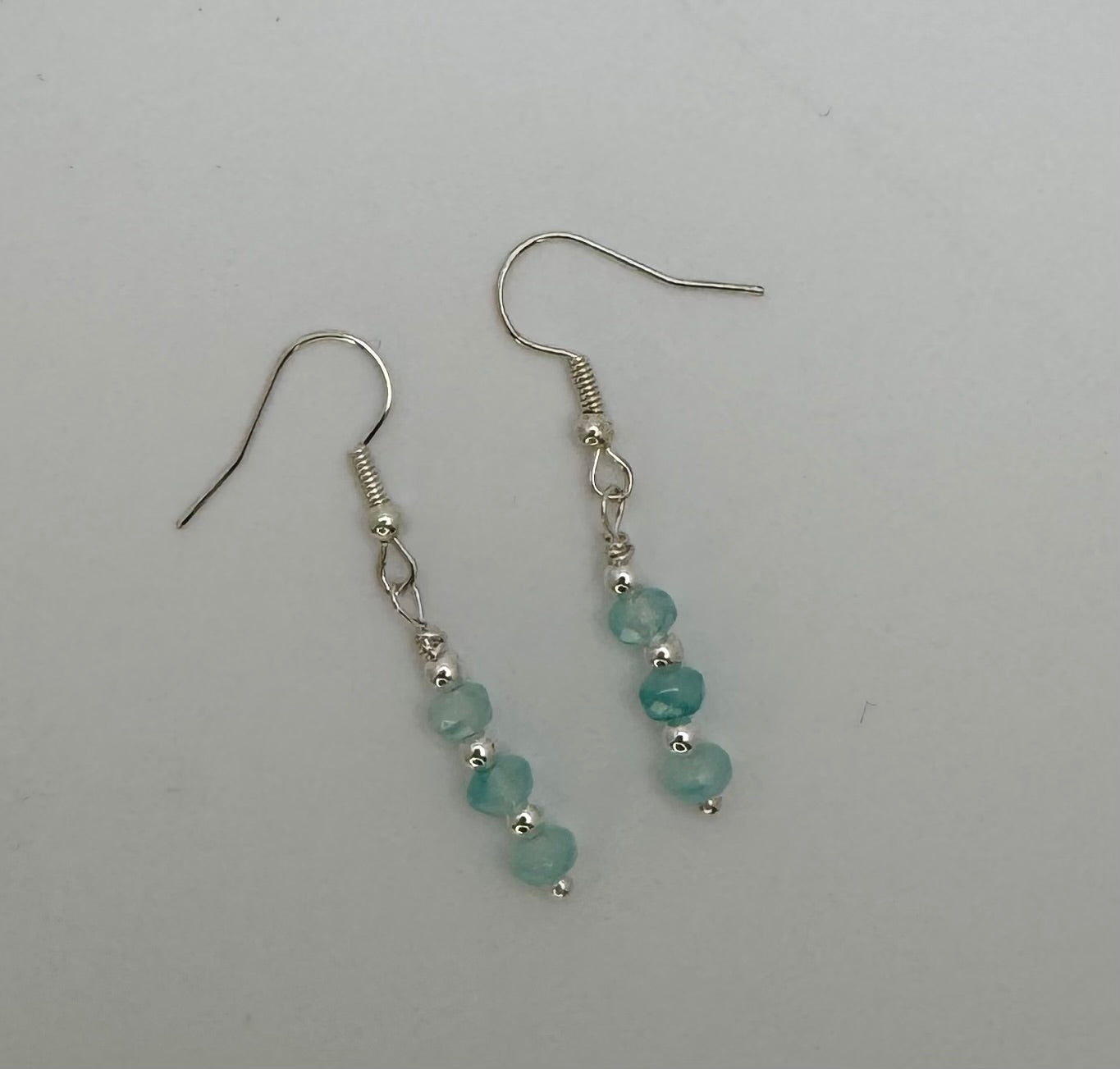 Aqua Marine Necklace Bracelet & Earrings set