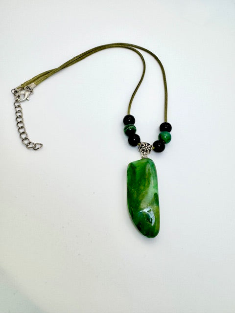 Green Aventurine Pendant Necklace