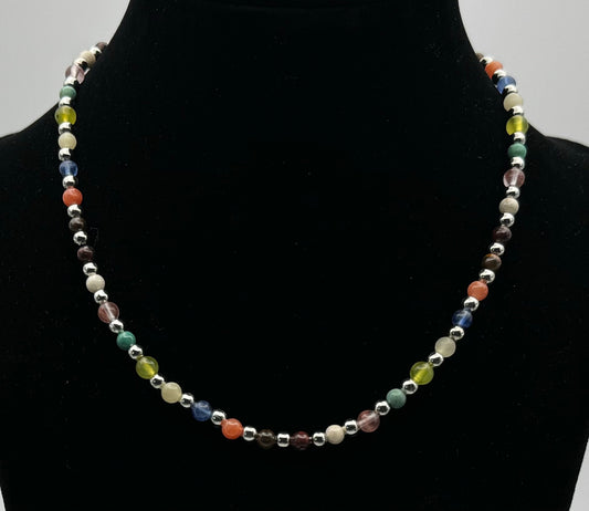 Multi Gemstone Necklace