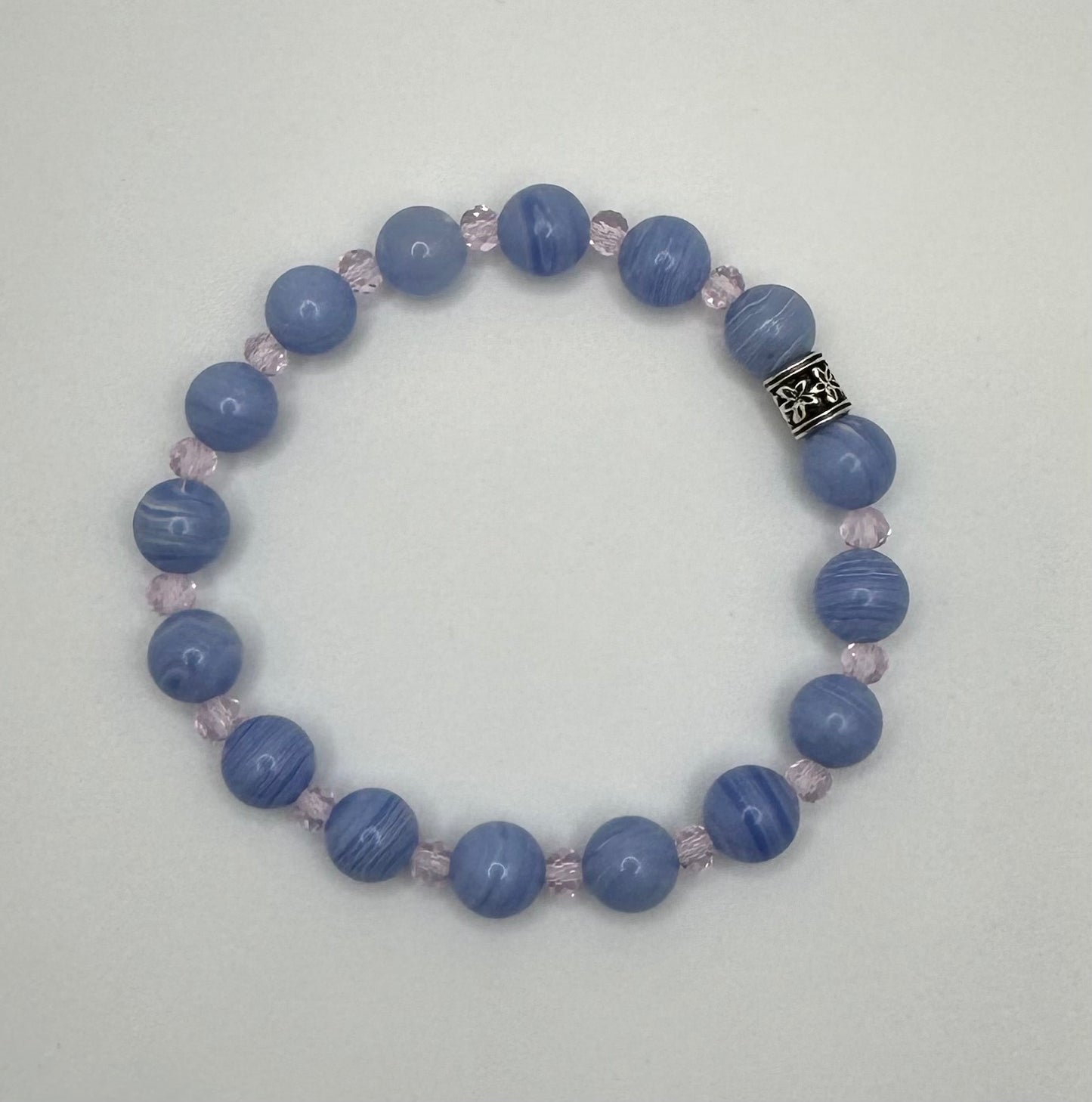 Blue Lace Agate Bracelet