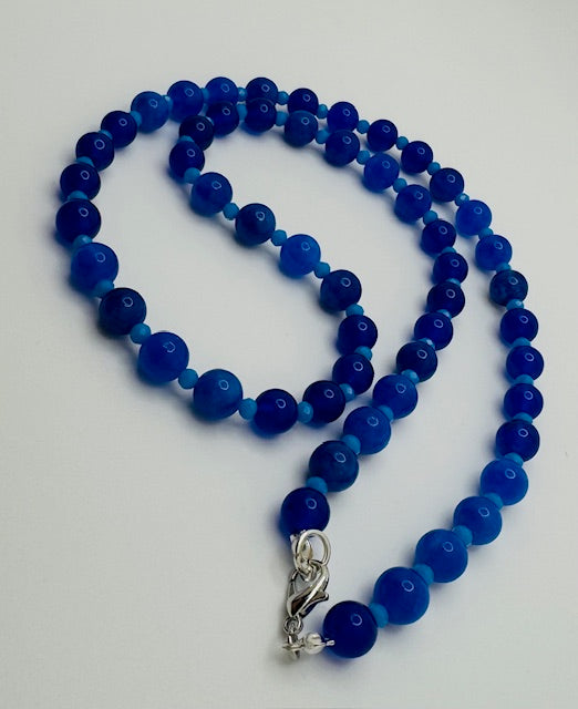 BLUE LAPIS gemstone Necklace