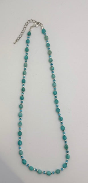 Hydrogrossular Garnet Necklace