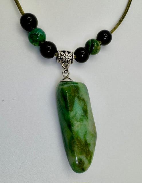 Green Aventurine Pendant Necklace