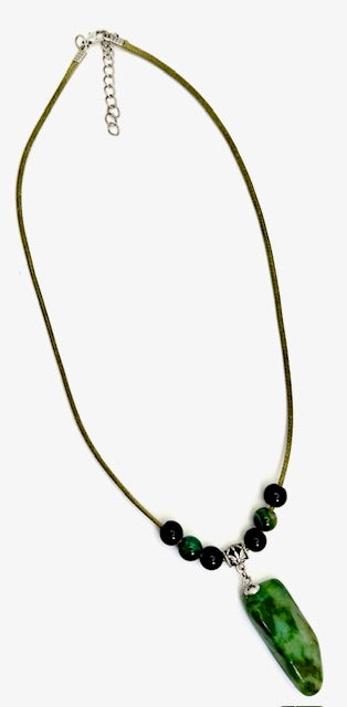 Green Aventurine Pendant Necklace